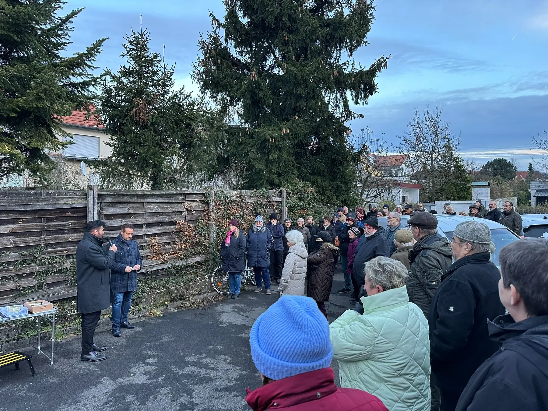 Bürgergespräch vor Ort