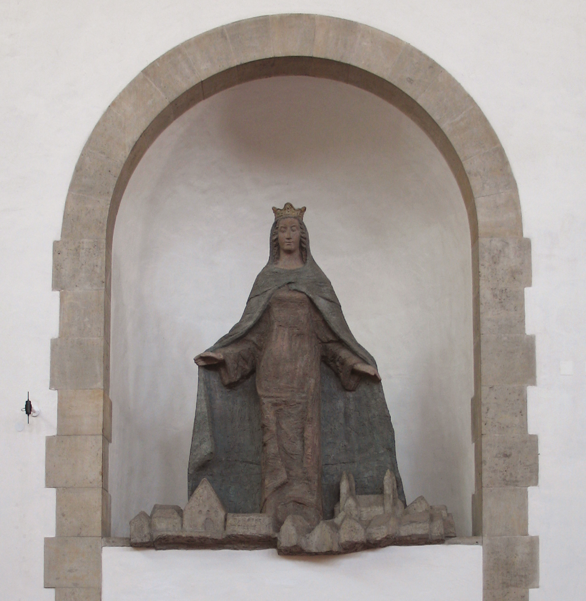 Kunigundenstatue in der Kirche St. Kunigund